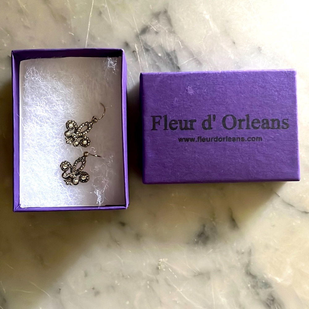 Fleur d’Orleans Earrings